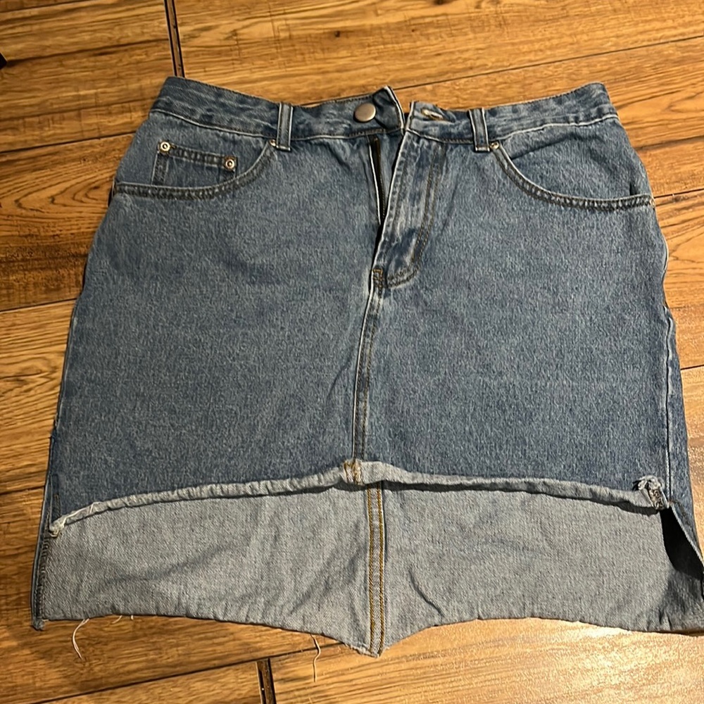 Denim skirt
